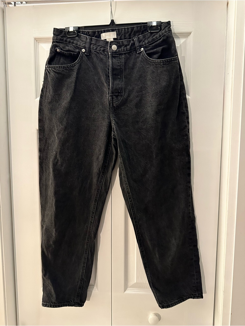 H&M Women’s Black Relaxed Fit Jeans